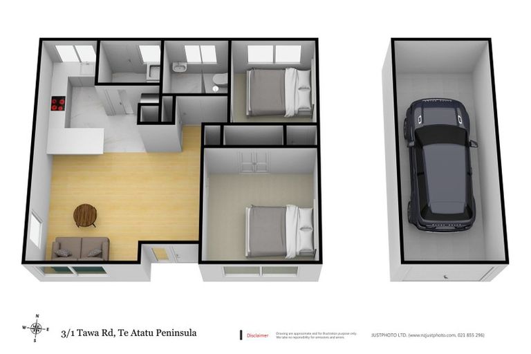 Photo of property in 3/1 Tawa Road, Te Atatu Peninsula, Auckland, 0610