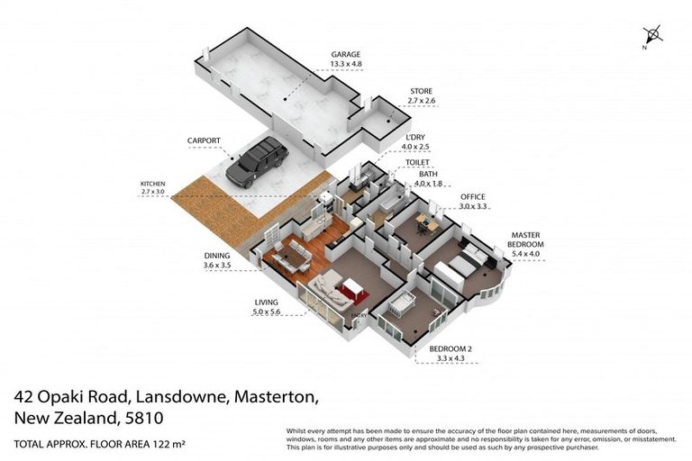 Photo of property in 42 Opaki Road, Lansdowne, Masterton, 5810