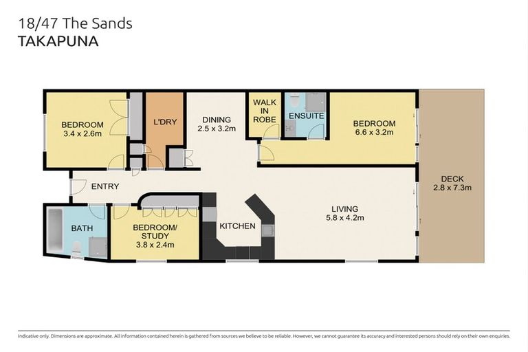Photo of property in The Sands Apartments, 18/47 The Strand, Takapuna, Auckland, 0622