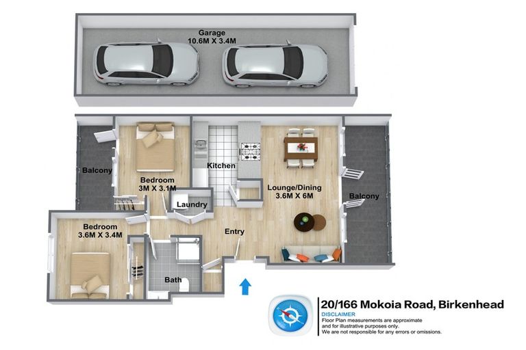 Photo of property in 20/166 Mokoia Road, Chatswood, Auckland, 0626