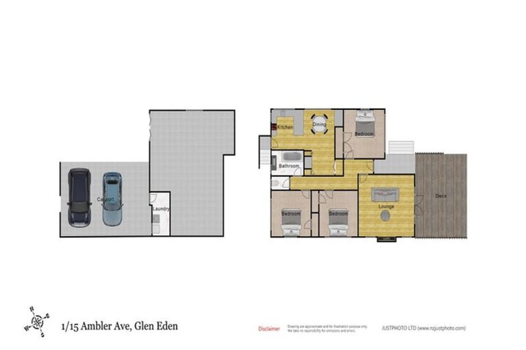 Photo of property in 1/15 Ambler Avenue, Glen Eden, Auckland, 0602