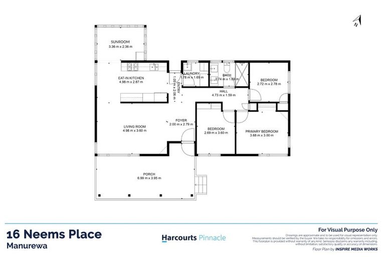 Photo of property in 16 Neems Place, Manurewa, Auckland, 2102