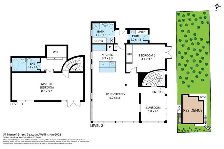 Photo of property in 51 Mantell Street, Seatoun, Wellington, 6022