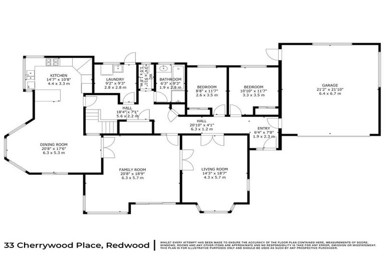 Photo of property in 33 Cherrywood Place, Redwood, Christchurch, 8051