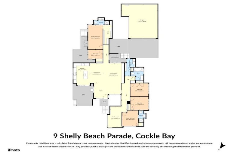 Photo of property in 9 Shelly Beach Parade, Cockle Bay, Auckland, 2014