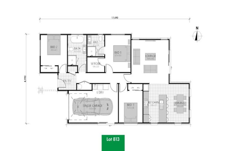 Photo of property in 60 Tabraham Crescent, Pyes Pa, 3112