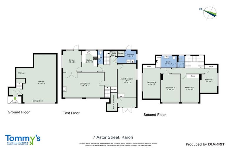 Photo of property in 7 Astor Street, Karori, Wellington, 6012