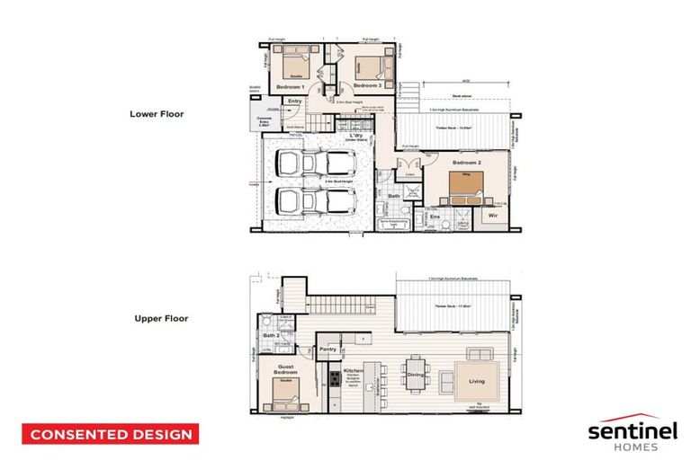 Photo of property in 1 Kauru Lane, Wainui, 0992