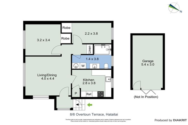 Photo of property in 8/6 Overtoun Terrace, Hataitai, Wellington, 6021