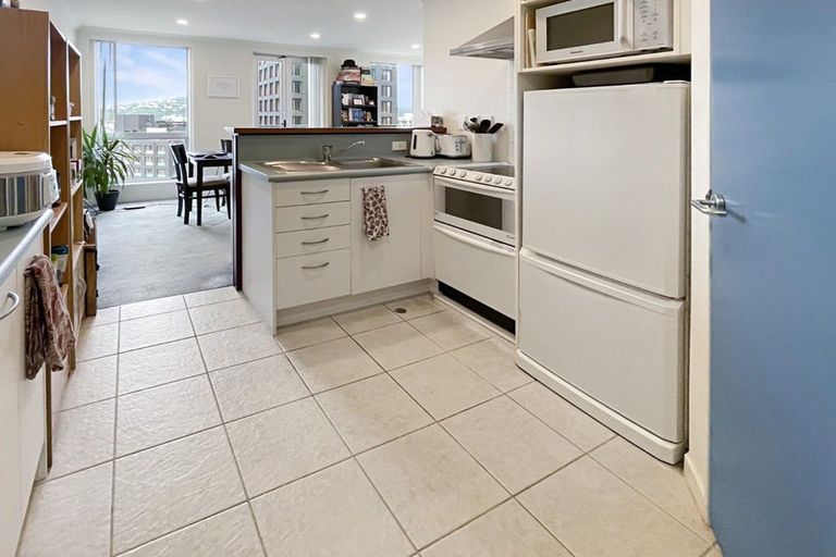 Photo of property in Terrace Heights Apartments, 11e/163 The Terrace, Wellington Central, Wellington, 6011
