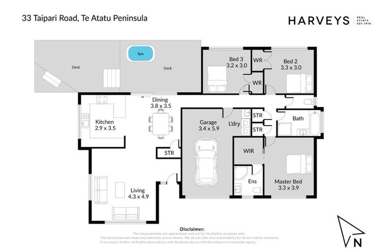 Photo of property in 33 Taipari Road, Te Atatu Peninsula, Auckland, 0610