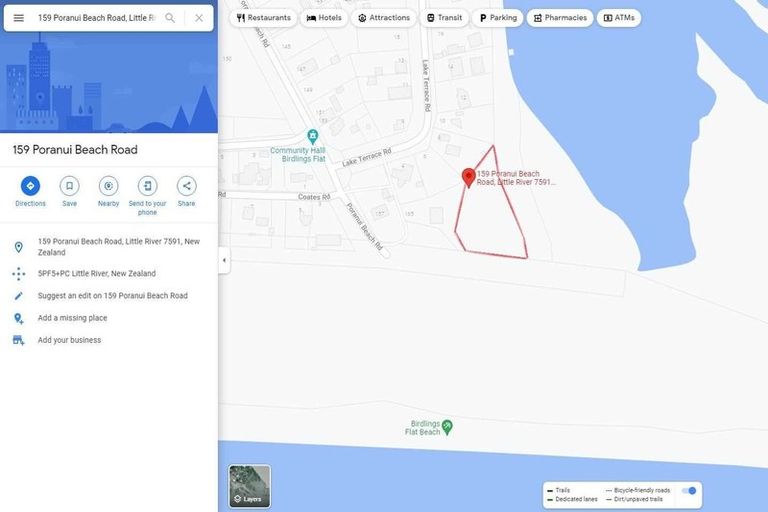 Photo of property in 159 Poranui Beach Road, Little River, 7591