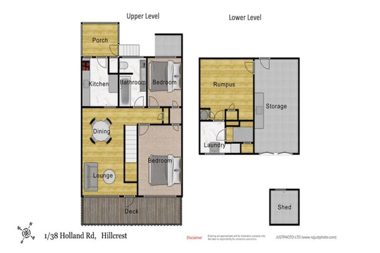 Photo of property in 1/38 Holland Road, Hillcrest, Auckland, 0627