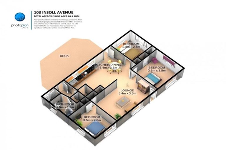 Photo of property in 103 Insoll Avenue, Enderley, Hamilton, 3214