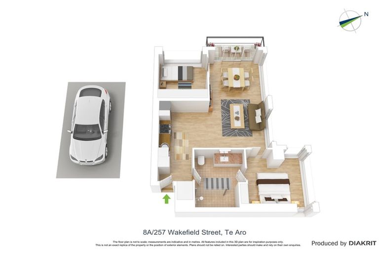 Photo of property in 8/257a Wakefield Street, Te Aro, Wellington, 6011