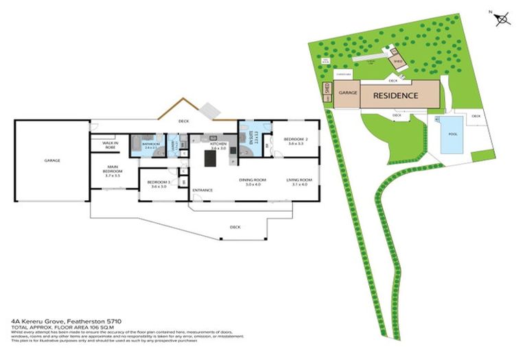 Photo of property in 4a Kereru Grove, Featherston, 5710