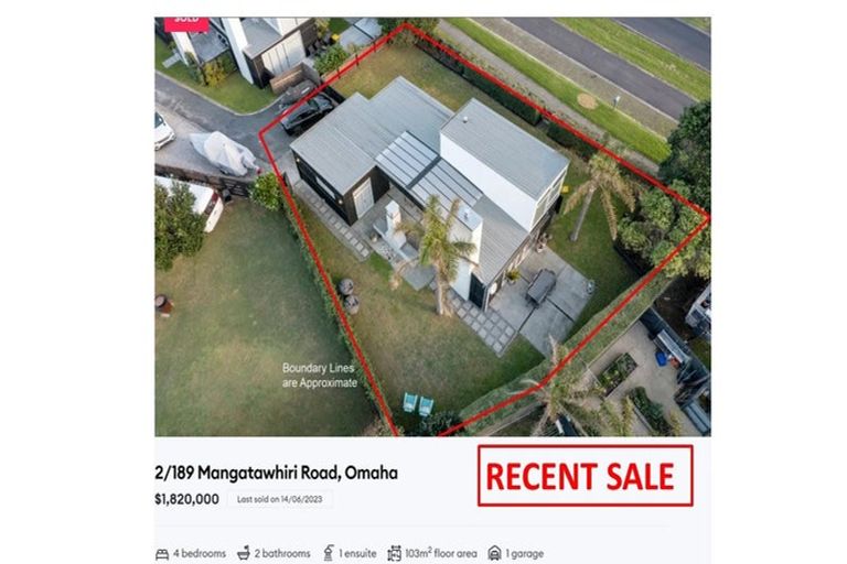 Photo of property in 13/189 Mangatawhiri Road, Omaha, 0986