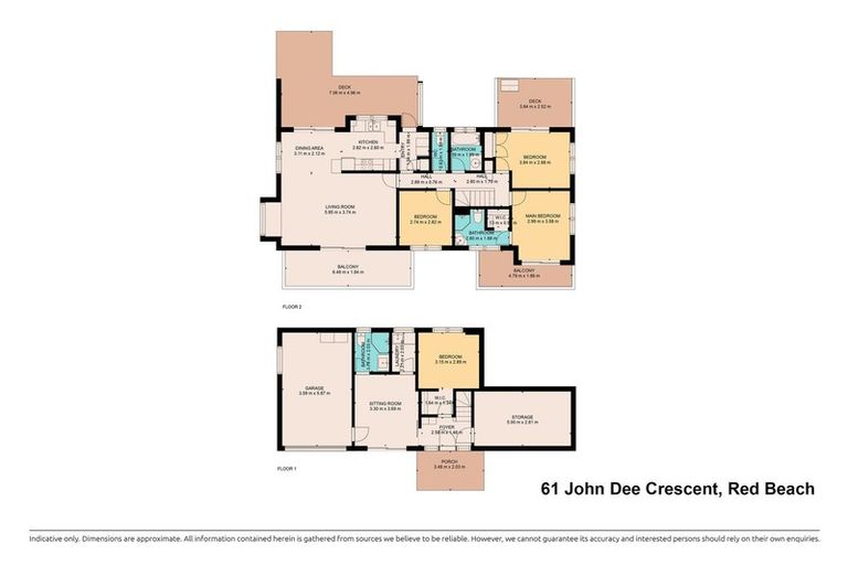 Photo of property in 61 John Dee Crescent, Red Beach, 0932