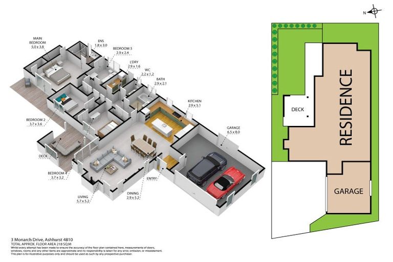 Photo of property in 3 Monarch Drive, Ashhurst, 4810