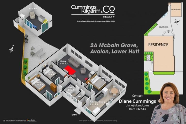 Photo of property in 2a Mcbain Grove, Avalon, Lower Hutt, 5011