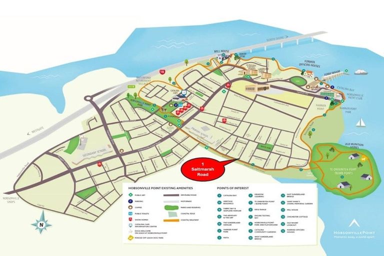 Photo of property in 1 Saltmarsh Road, Hobsonville, Auckland, 0616