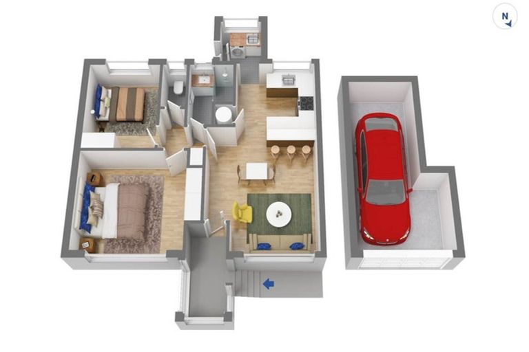 Photo of property in 2/7 Ellen Avenue, Hillcrest, Auckland, 0627