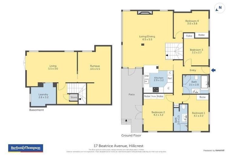 Photo of property in 17 Beatrice Avenue, Hillcrest, Auckland, 0627