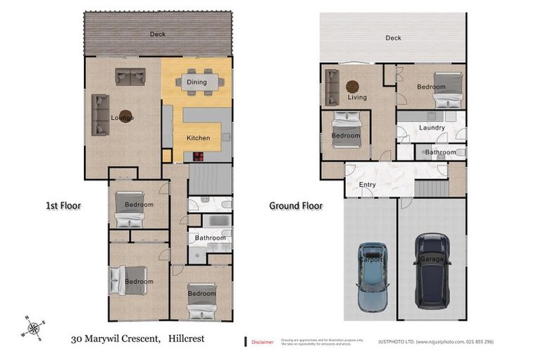 Photo of property in 30 Marywil Crescent, Hillcrest, Auckland, 0627