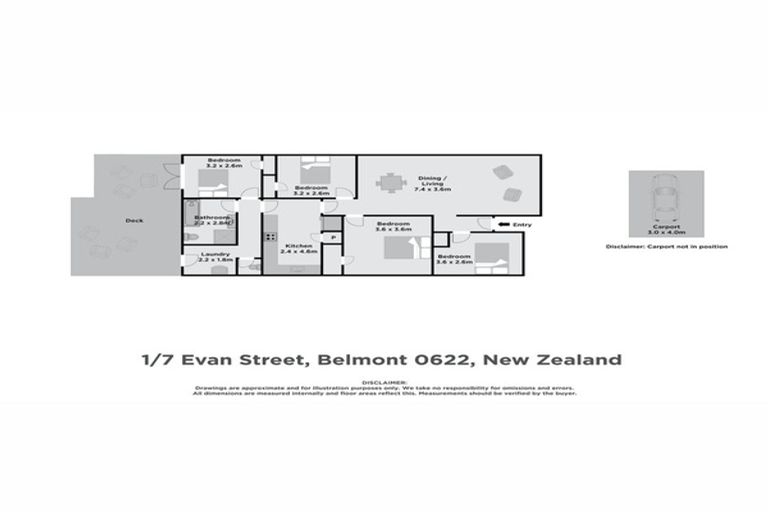 Photo of property in 1/7 Evan Street, Belmont, Auckland, 0622
