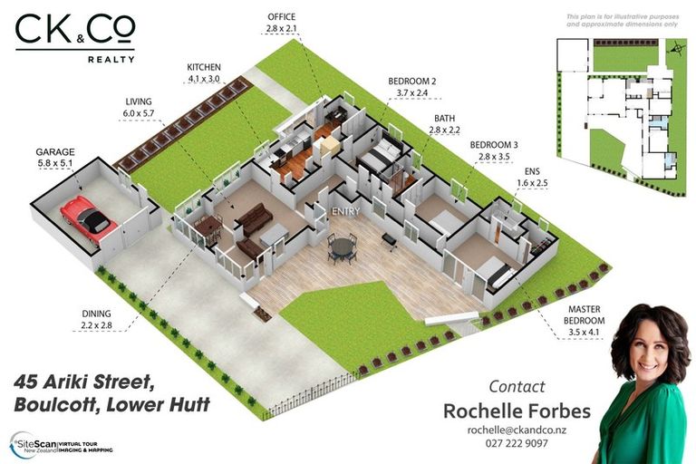 Photo of property in 45 Ariki Street, Boulcott, Lower Hutt, 5010