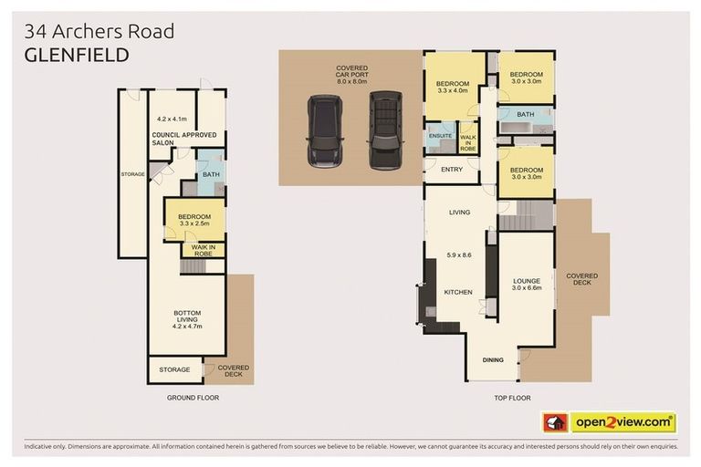 Photo of property in 34 Archers Road, Glenfield, Auckland, 0629