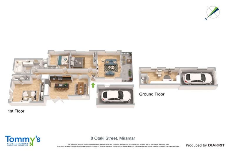 Photo of property in 8 Otaki Street, Miramar, Wellington, 6022