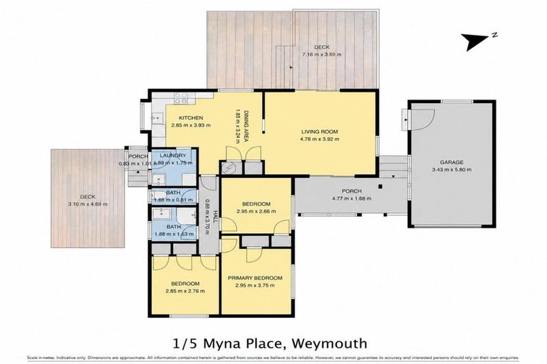 Photo of property in 1/5 Myna Place, Weymouth, Auckland, 2103