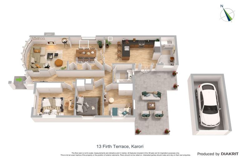 Photo of property in 13 Firth Terrace, Karori, Wellington, 6012