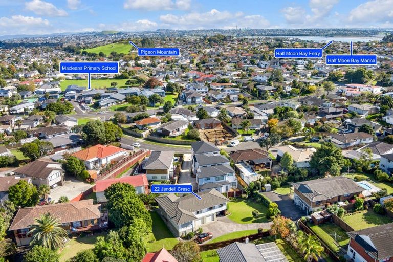 Photo of property in 22 Jandell Crescent, Bucklands Beach, Auckland, 2014