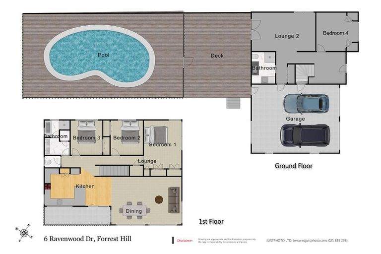 Photo of property in 6 Ravenwood Drive, Forrest Hill, Auckland, 0620