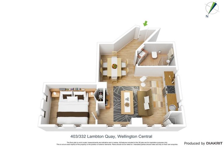 Photo of property in The Quay, 4/332a3 Lambton Quay, Wellington Central, Wellington, 6011