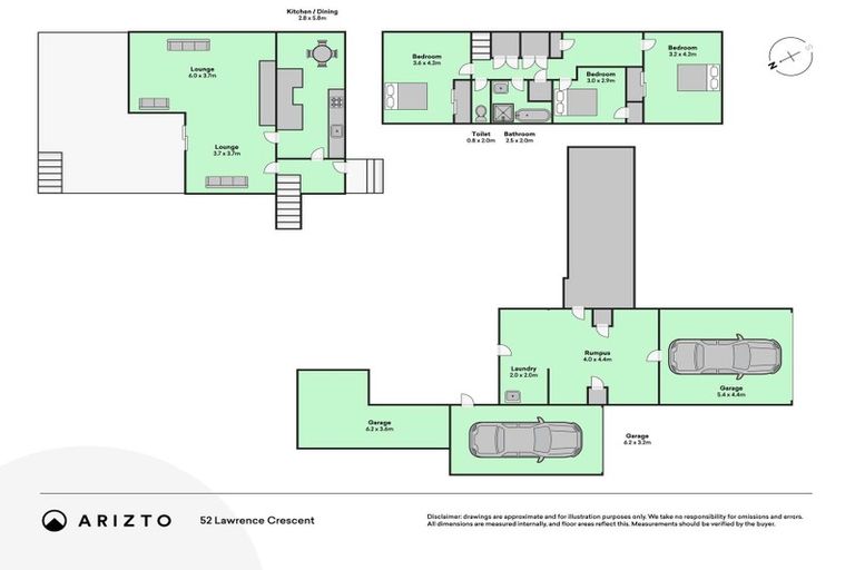 Photo of property in 52 Lawrence Crescent, Hillpark, Auckland, 2102