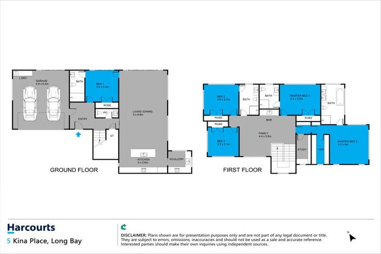 Photo of property in 5 Kina Place, Long Bay, Auckland, 0630