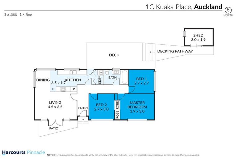 Photo of property in 1c Kuaka Place, New Lynn, Auckland, 0600