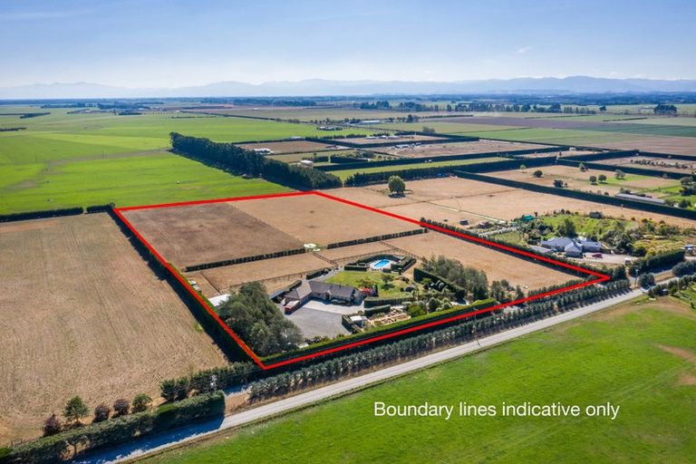 Photo of property in 1073 South Eyre Road, Swannanoa, Rangiora, 7476