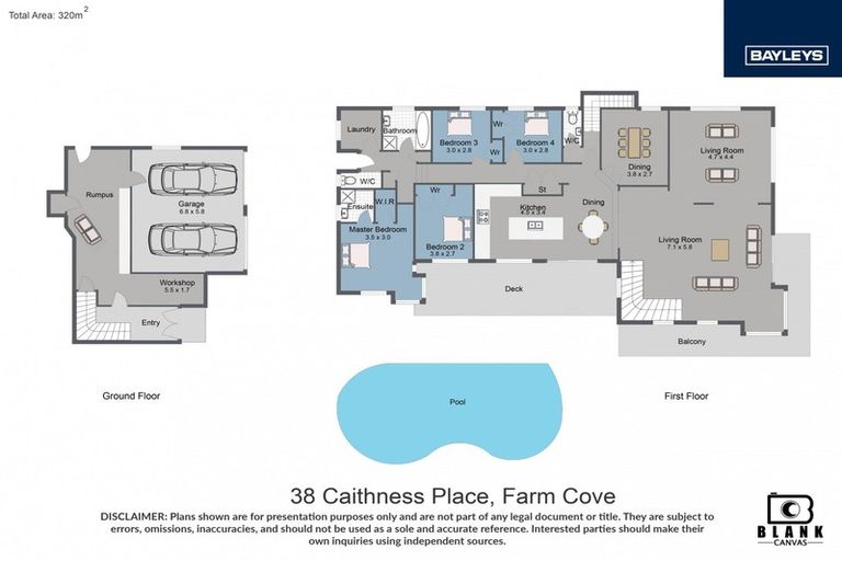 Photo of property in 38 Caithness Place, Farm Cove, Auckland, 2012