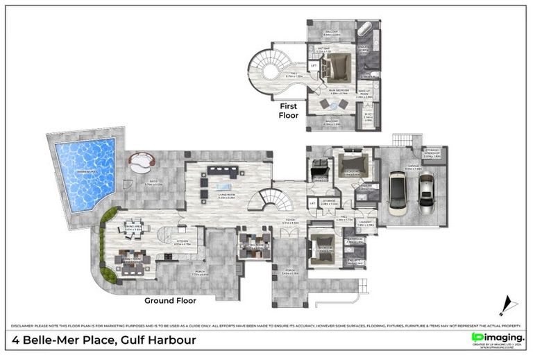 Photo of property in 4 Belle-mer Place, Gulf Harbour, Whangaparaoa, 0930