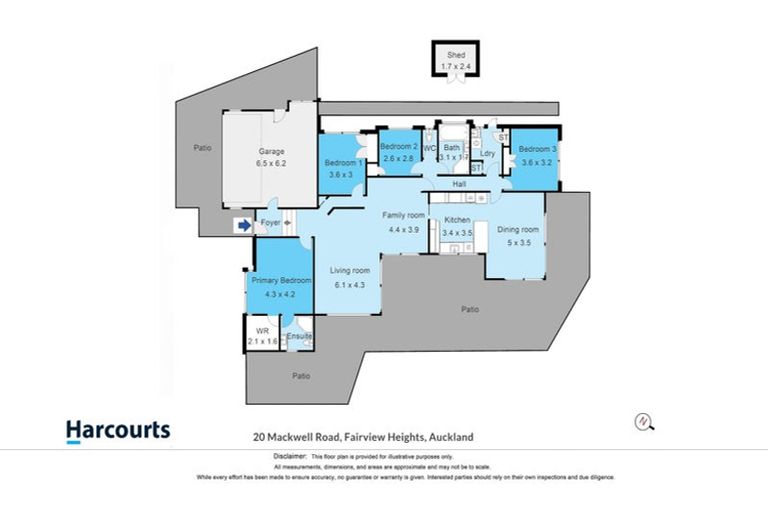 Photo of property in 20 Mackwell Road, Fairview Heights, Auckland, 0632