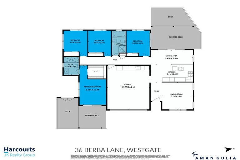 Photo of property in 36 Berba Lane, Westgate, Auckland, 0814