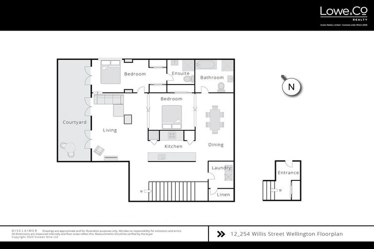 Photo of property in Augusta Apartments, 12/254 Willis Street, Te Aro, Wellington, 6011