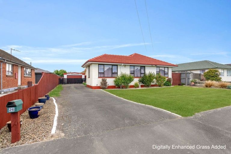 Photo of property in 26 Fenchurch Street, Northcote, Christchurch, 8052
