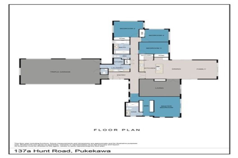 Photo of property in 137a Hunt Road, Pukekawa, Tuakau, 2696