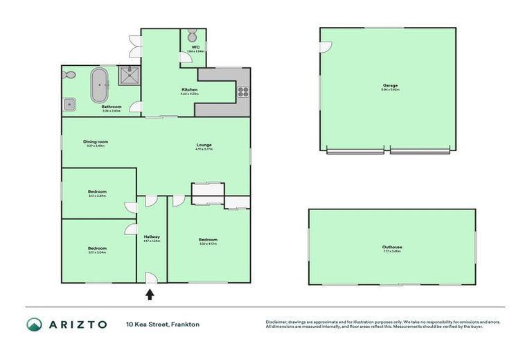 Photo of property in 10 Kea Street, Frankton, Hamilton, 3204