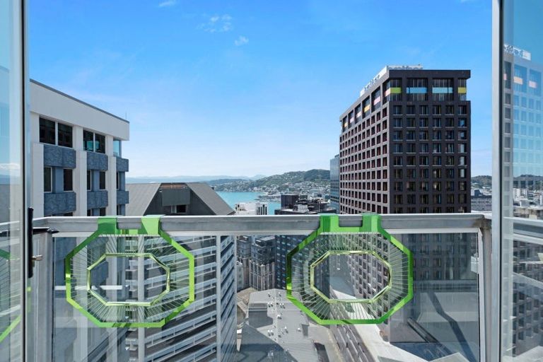 Photo of property in Terrace Heights Apartments, 13d/163 The Terrace, Wellington Central, Wellington, 6011